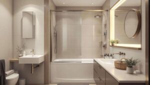 Prysznic czy wanna w bloku? 7 projektów świetnych łazienek na mały metraż