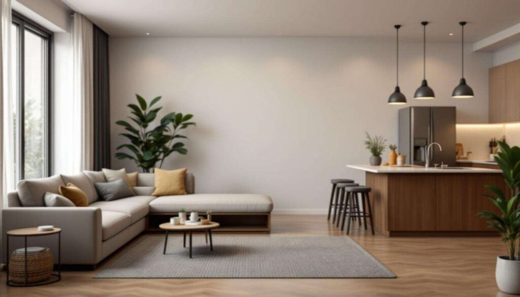 Tak mieszka czteroosobowa rodzina. Przytulny salon, elegancka kuchnia. Piękny dom