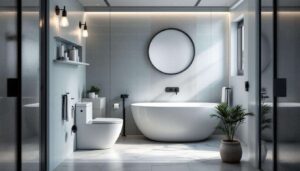W jakich kolorach zrobić małą łazienkę? Te kolory to absolutny hit