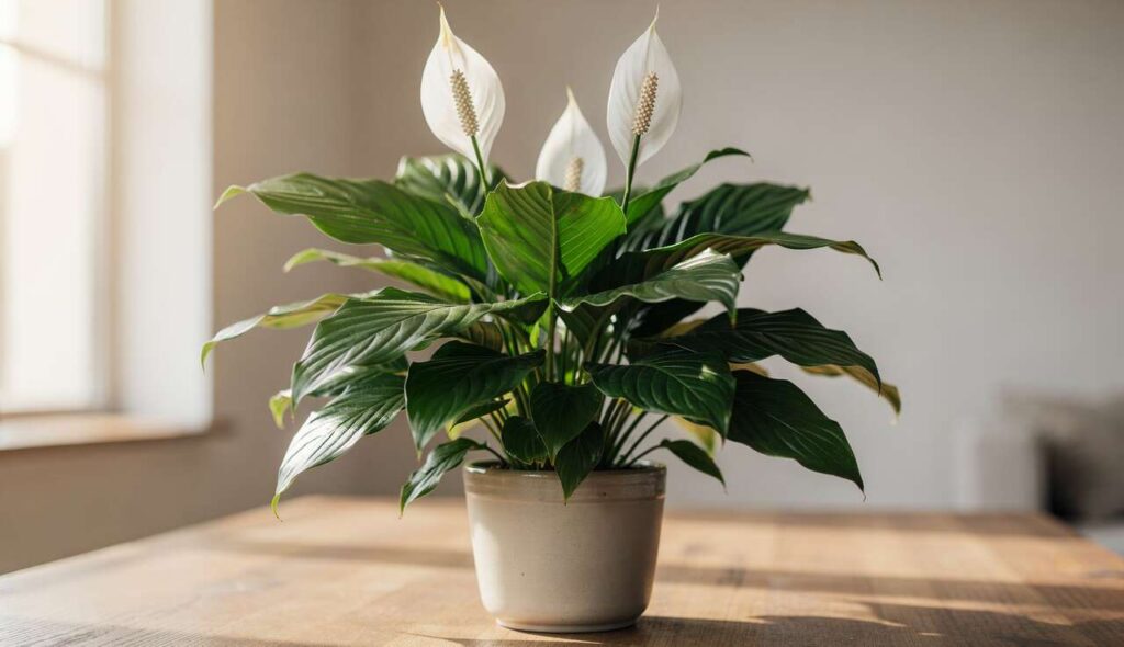 To znany sposób ogrodników. Wlej do skrzydłokwiatu, a obsypie się białymi kwiatami