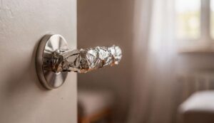 Folia aluminiowa na klamce drzwi: dlaczego coraz więcej Włochów to robi