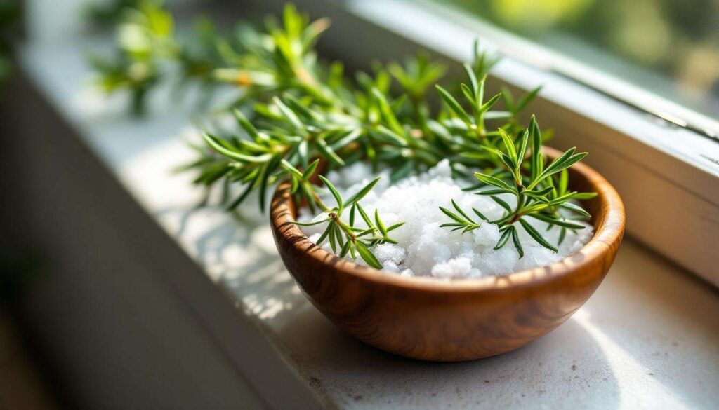 Rozmaryn w miseczce z solą: dlaczego Polki stawiają go na parapecie w marcu