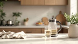 Zamiast drogiego odkamieniania: wlej szklankę tego do czajnika i poczekaj 15 minut