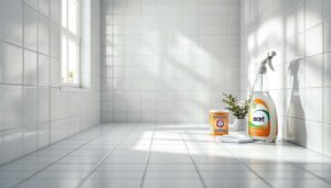 Posyp fugę w łazience sodą i spryskaj octem? Chemik tłumaczy, dlaczego to nie działa