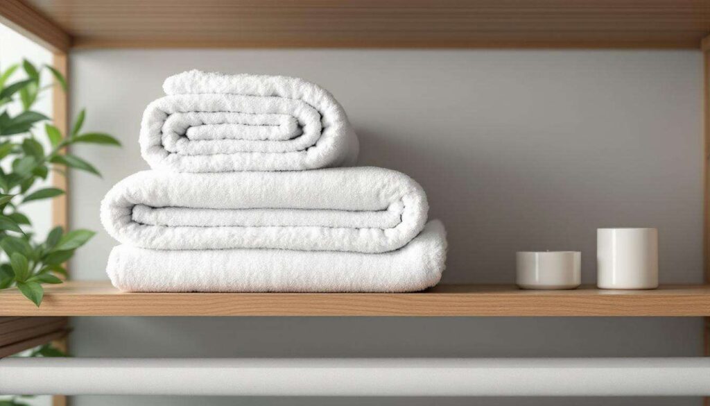 Japońska metoda składania ręczników oszczędza 40% miejsca w szafce łazienkowej