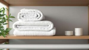 Japońska metoda składania ręczników oszczędza 40% miejsca w szafce łazienkowej
