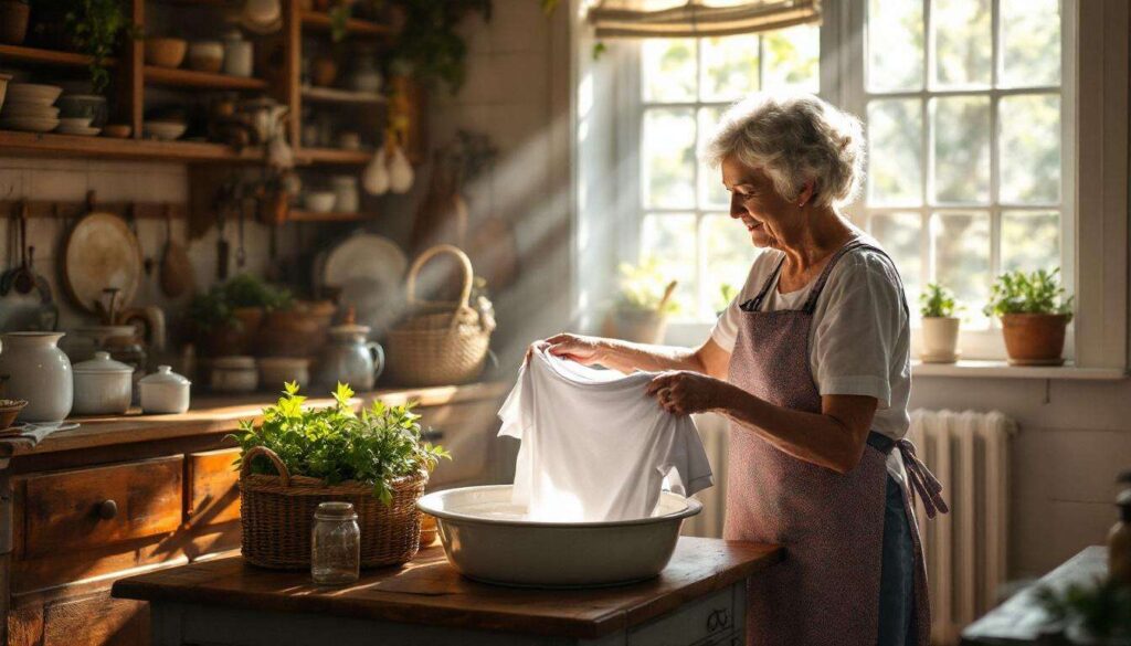 Plamy z potu na koszulkach znikają po namoczeniu w tej mieszance, babcie stosowały ją od pokoleń