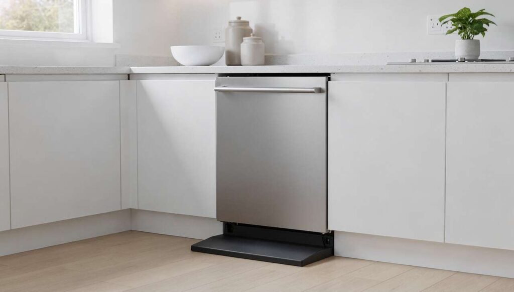 Zmywarka milknie po włożeniu tego pod nią, akcesoria za 6 euro rozwiązuje problem drgań