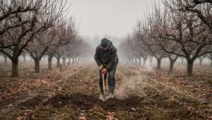 Zakop to w marcu pod drzewami owocowymi zanim będzie za późno na większe zbiory latem
