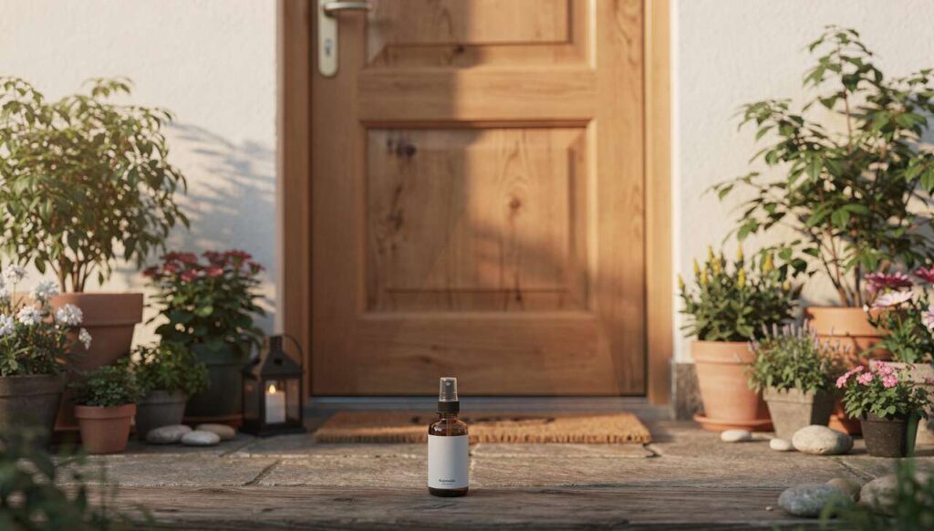 Ocet przy drzwiach wejściowych odstraszy myszy i mrówki, wystarczy spryskać próg raz w tygodniu